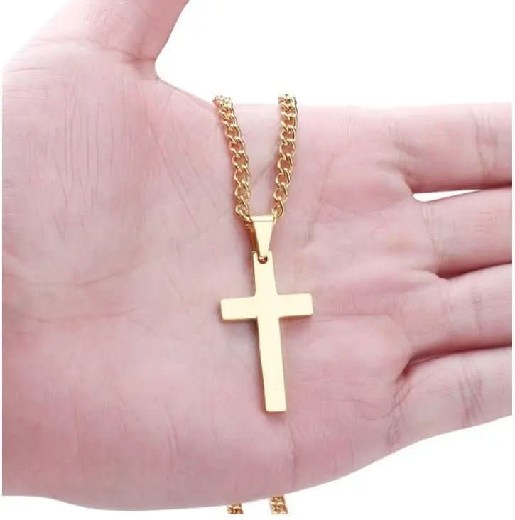 Cross Necklace Stainless Steel Pendant Timeless Design
