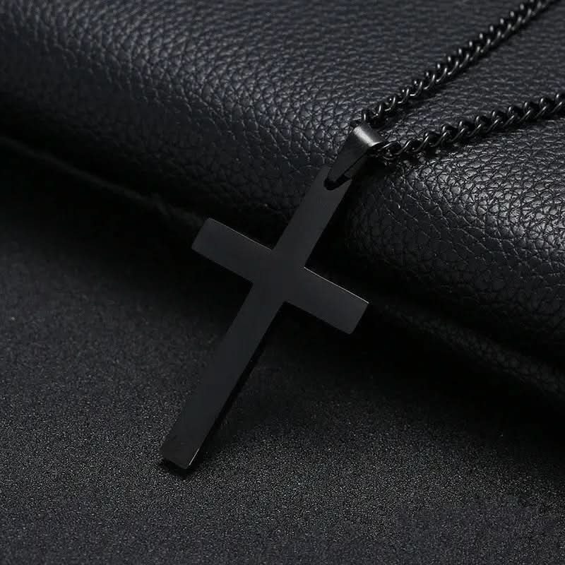 Cross Necklace Stainless Steel Pendant Timeless Design