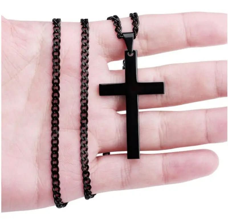 Cross Necklace Stainless Steel Pendant Timeless Design