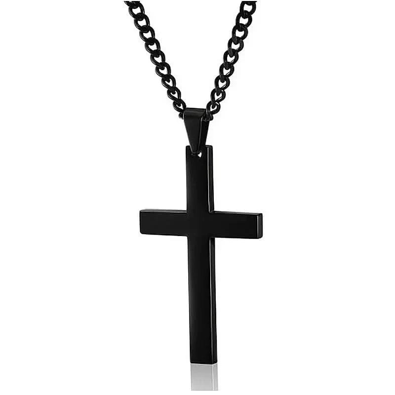 Cross Necklace Stainless Steel Pendant Timeless Design