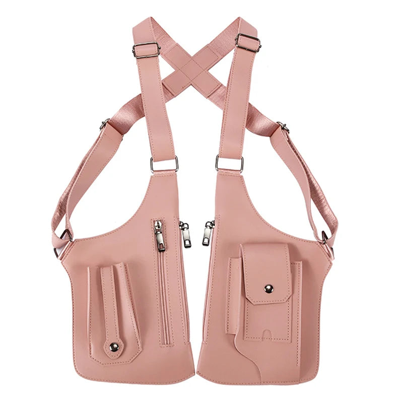Crossbody Bag Weather-Resistant Multiple Pockets Adjustable Strap