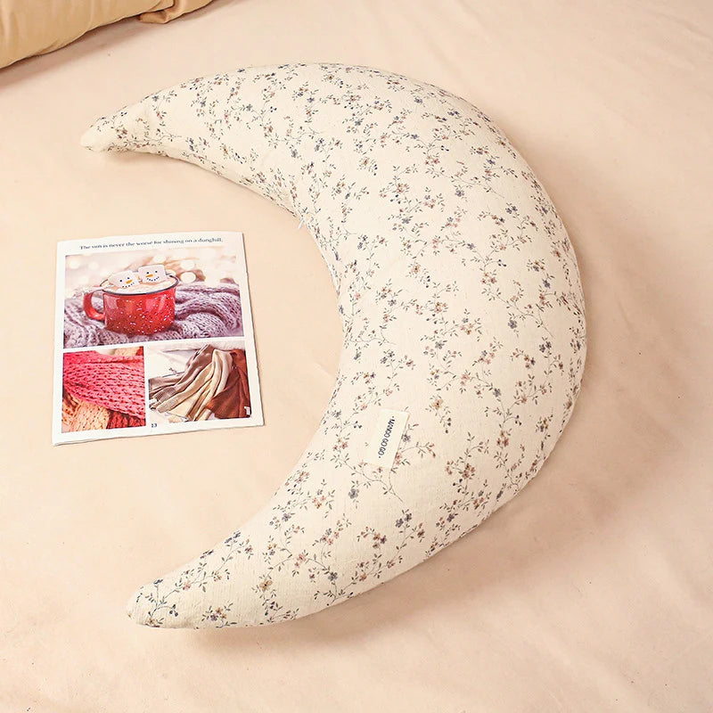 Cuddle Pillow Floral Pattern PP Cotton Filling 29.5-Inch Support