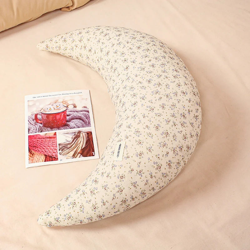 Cuddle Pillow Floral Pattern PP Cotton Filling 29.5-Inch Support