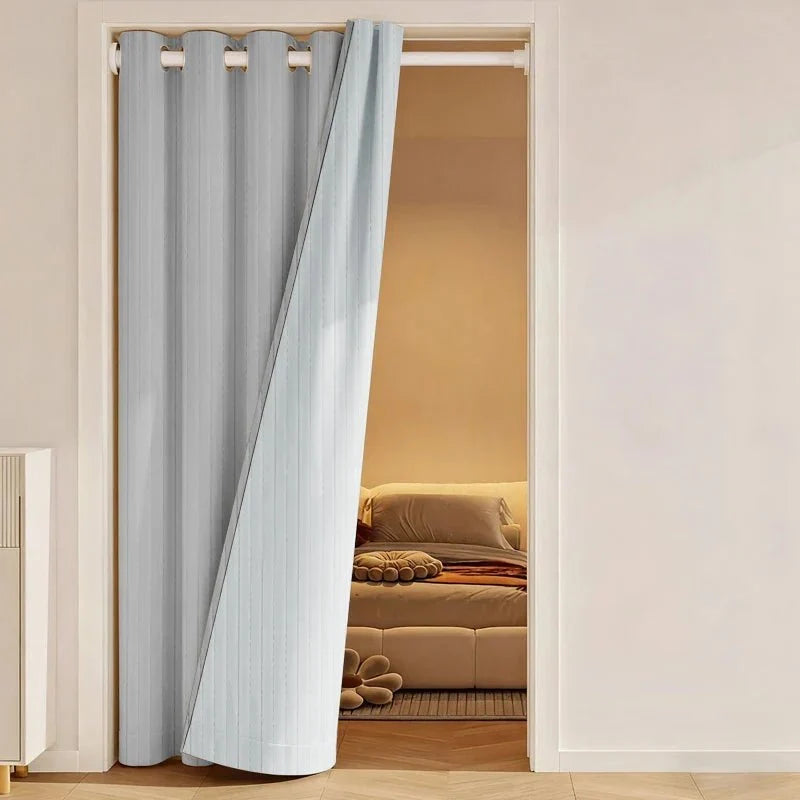 Curtain Set Thermal Insulating Light-Reducing Grommet Hanging