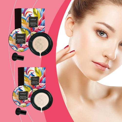Cushion Concealer Mushroom Head Applicator Natural Coverage