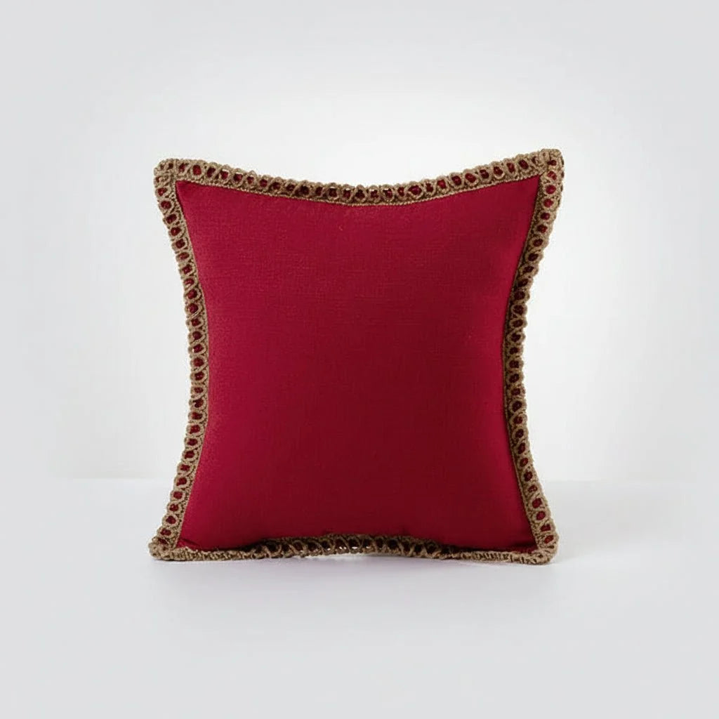 Cushion Cover French-Inspired Pattern Removable & Washable