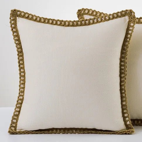 Cushion Cover French-Inspired Pattern Removable & Washable