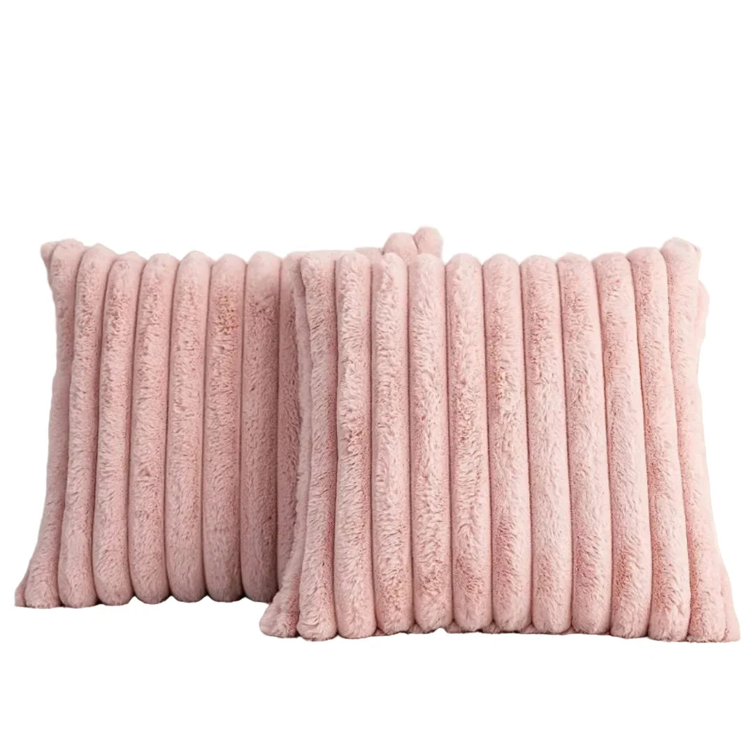 Cushion Cover Plush Ultra-Soft 17.7-Inch Square