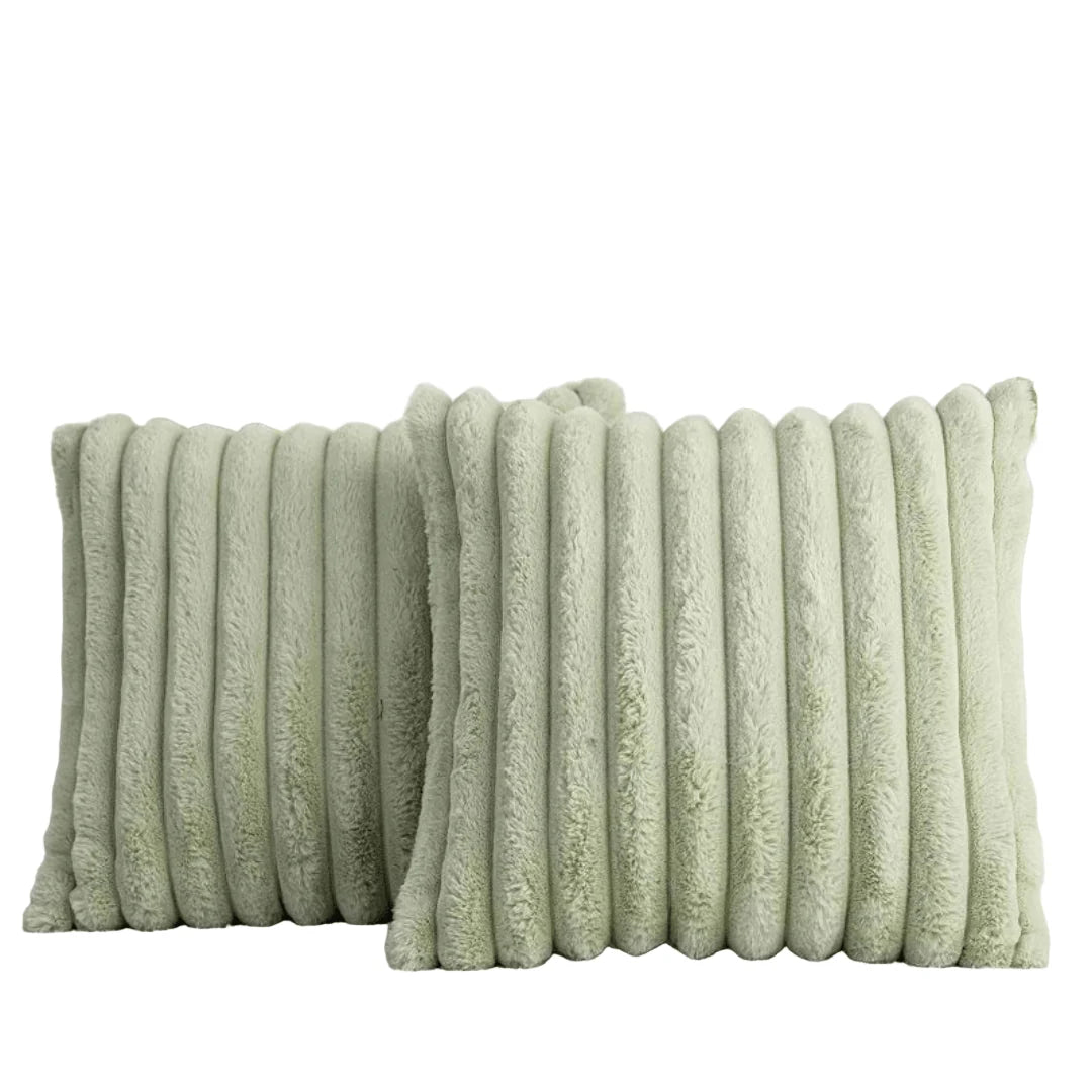 Cushion Cover Plush Ultra-Soft 17.7-Inch Square