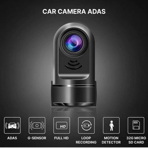 Dashcam AI Motion Detection GPS Tracking & Voice Control