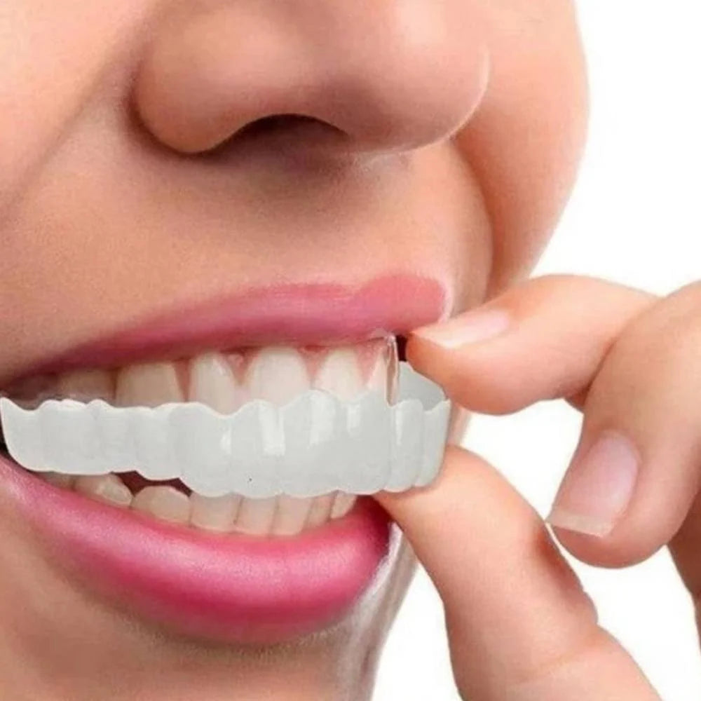 Dental Veneers Clip-On Upper & Lower Reusable Set