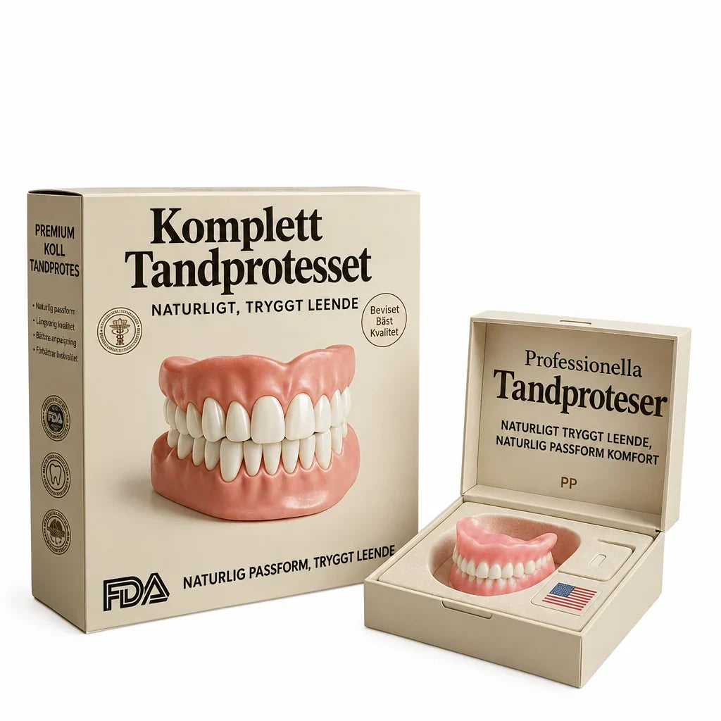 Denture Kit Moldable Reusable Upper & Lower Set