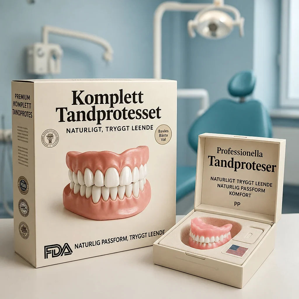 Denture Kit Moldable Reusable Upper & Lower Set