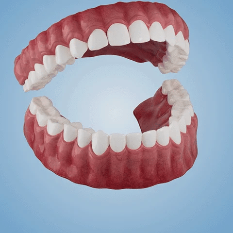 Dentures Flexible Upper & Lower Set Waterproof