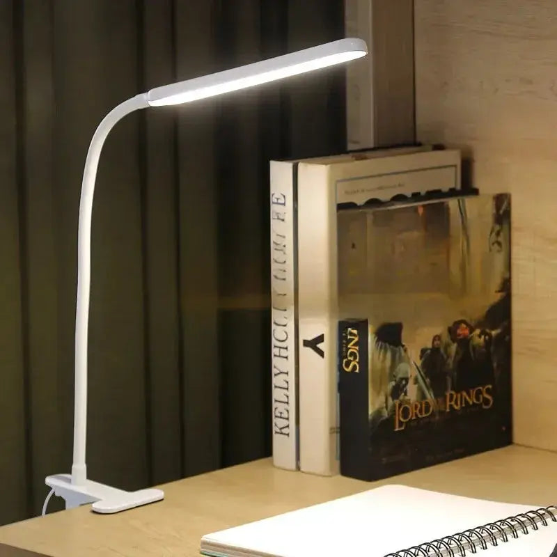Desk Lamp Clip-On LED USB-Powered