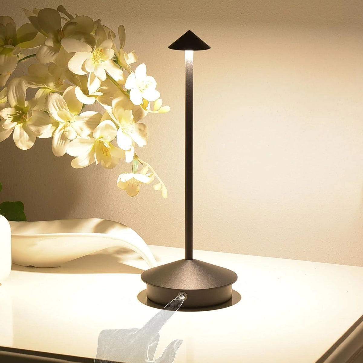 Desk Lamp Rechargeable Touch Control Three Light Modes