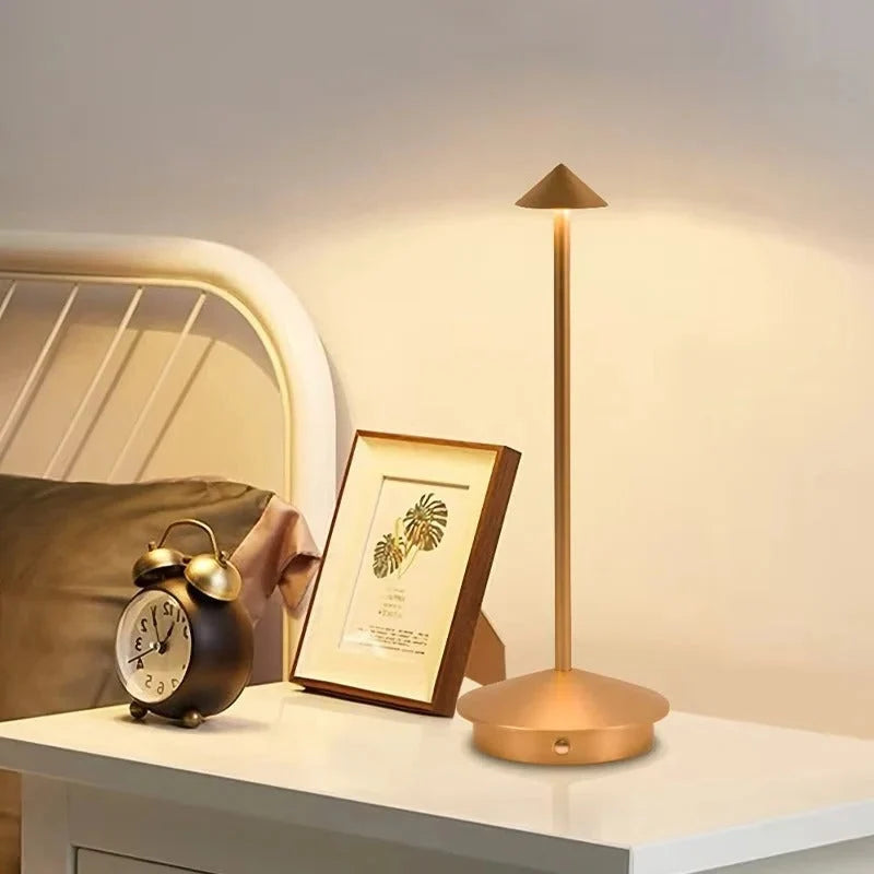 Desk Lamp Rechargeable Touch Control Three Light Modes