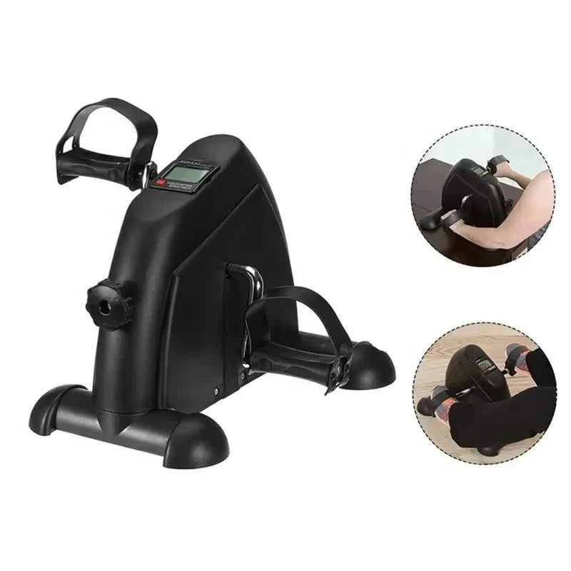 Desk Pedal Exercise Bike Adjustable Resistance LCD Display