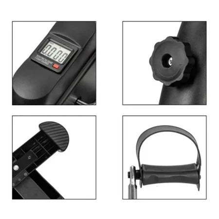 Desk Pedal Exercise Bike Adjustable Resistance LCD Display