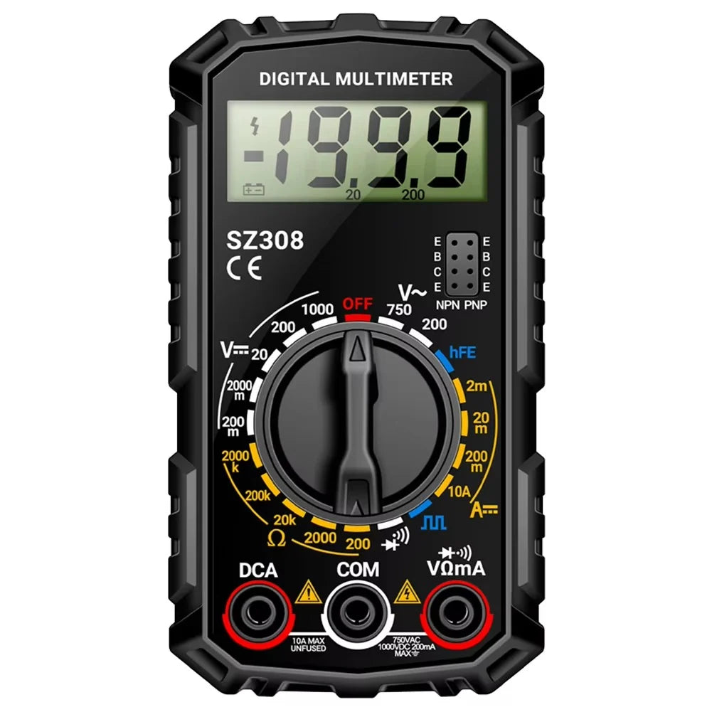 Digital Multimeter Extended-Reach Probes Diode & Continuity Testing