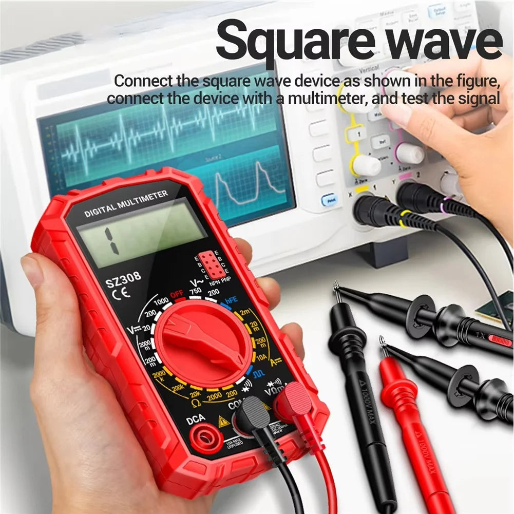 Digital Multimeter Extended-Reach Probes Diode & Continuity Testing
