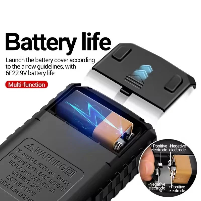 Digital Multimeter Extended-Reach Probes Diode & Continuity Testing