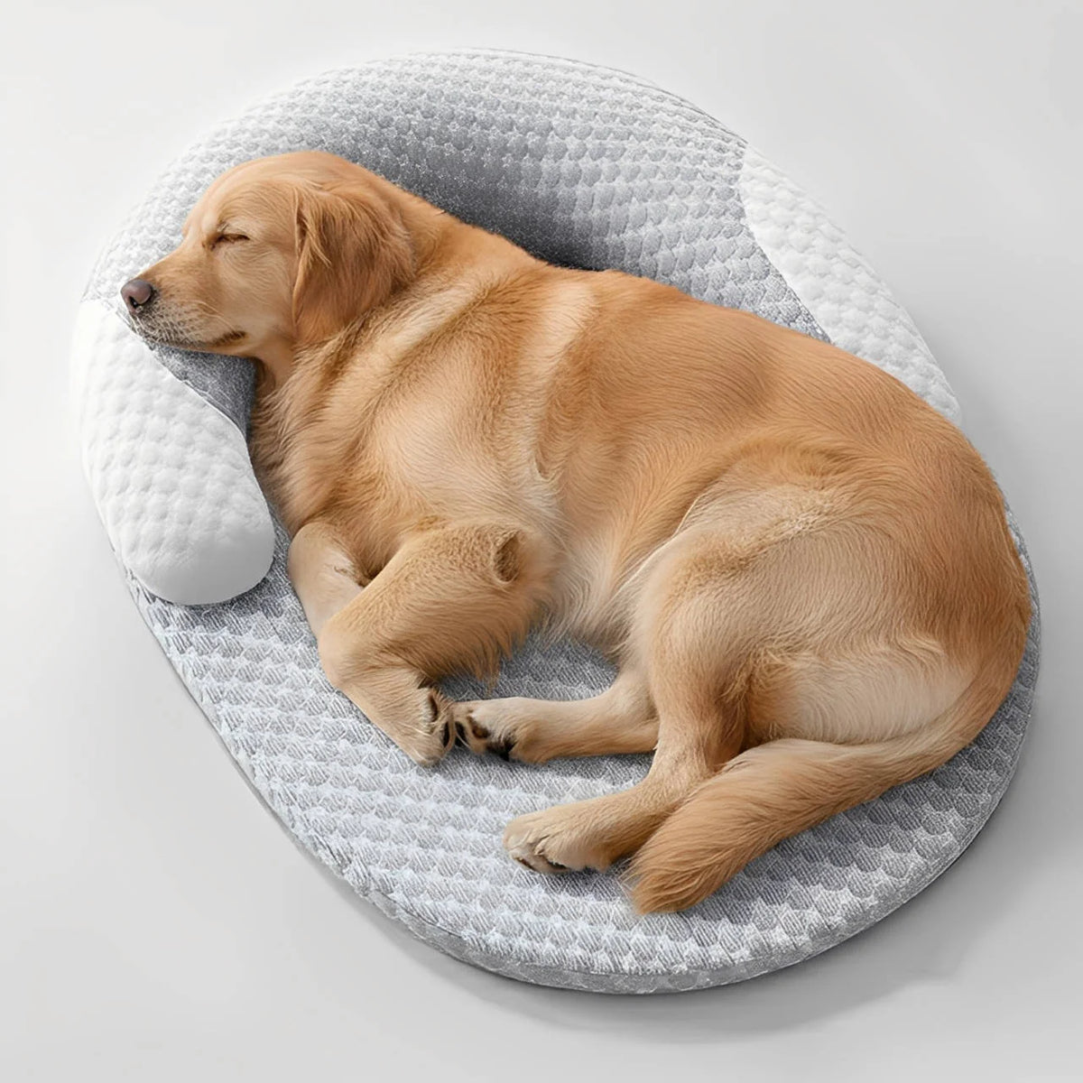 Dog Bed Cooling Orthopedic Machine-Washable Cover & Waterproof Base