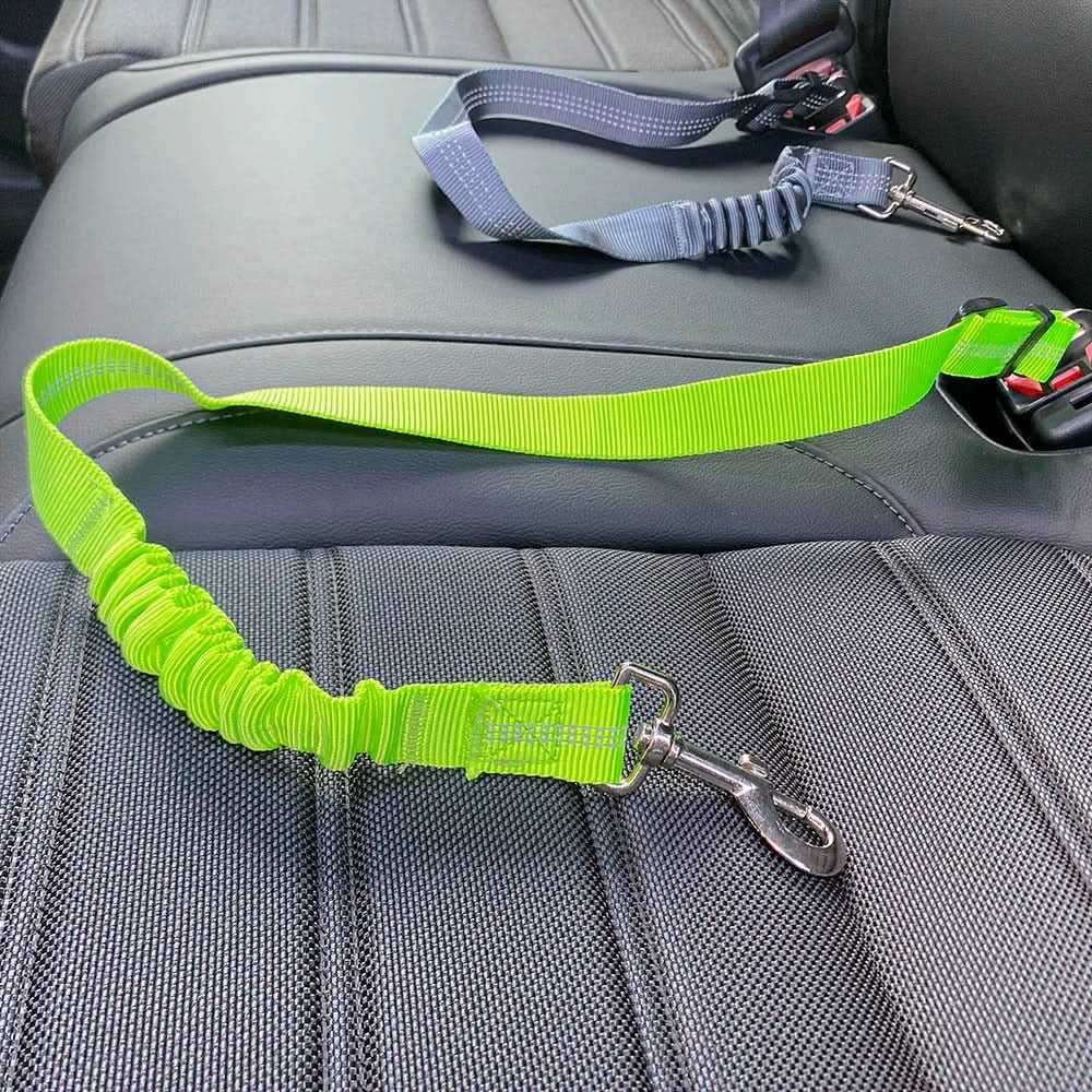 Dog Car Safety Belt Adjustable Nylon Elastic Shock Absorber