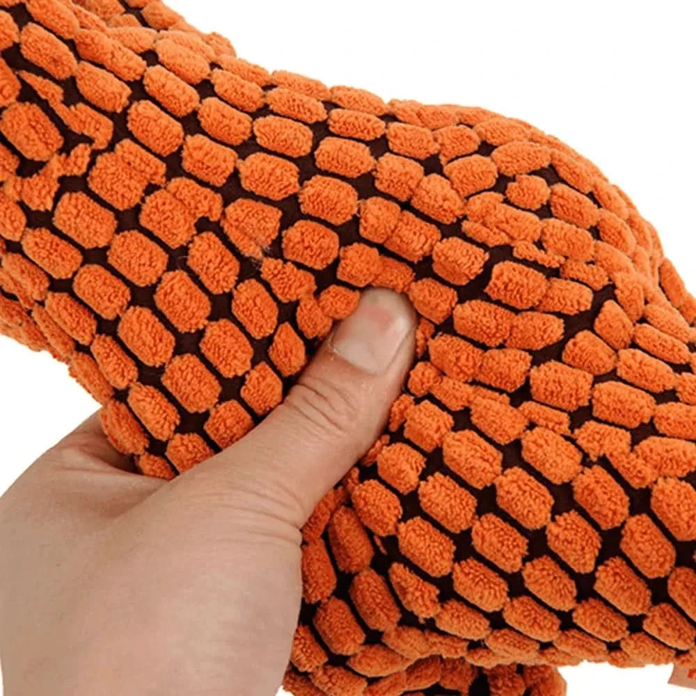 Dog Chew Toy Dinosaur Shape Durable Rubber