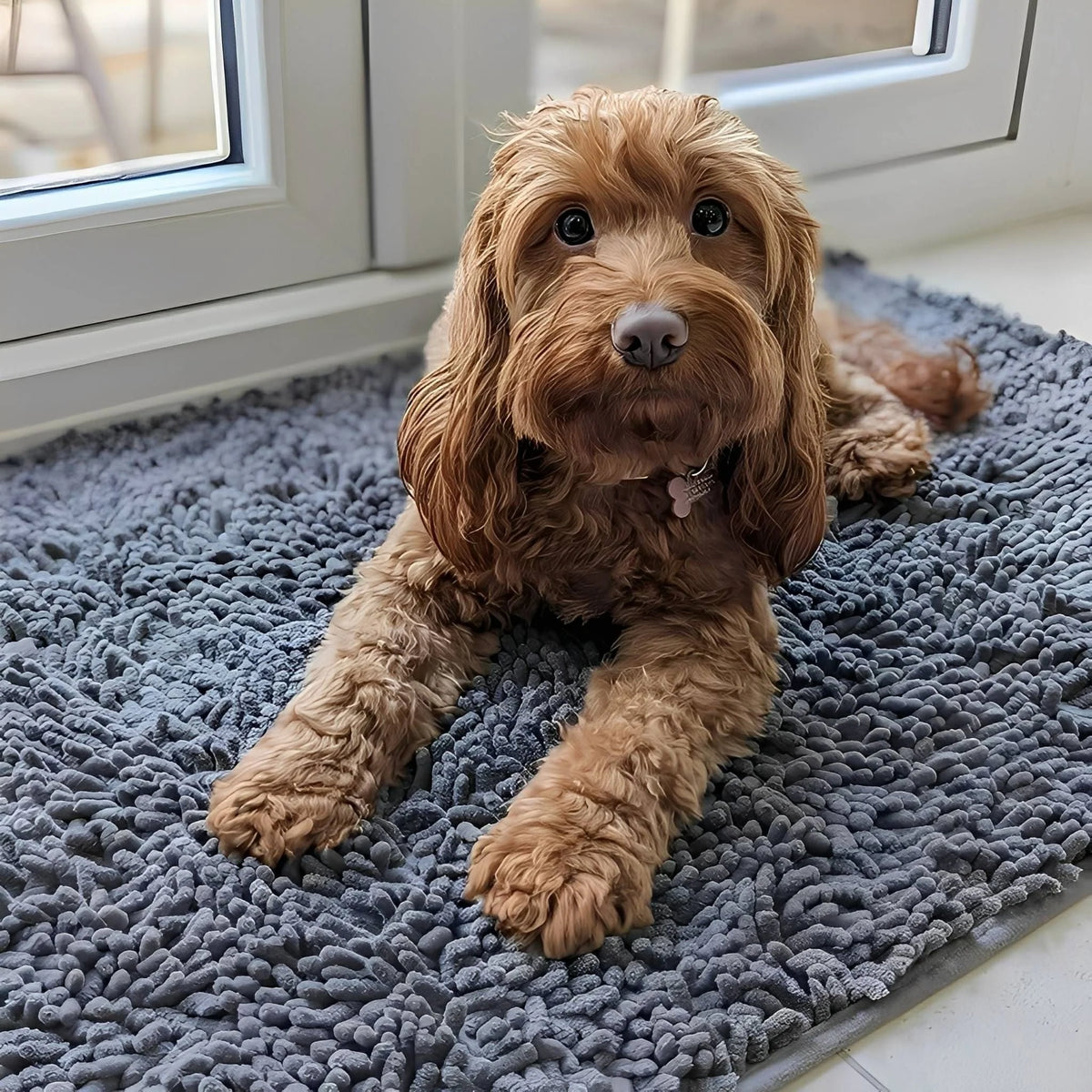 Dog Door Mat Absorbent Non-Slip Surface