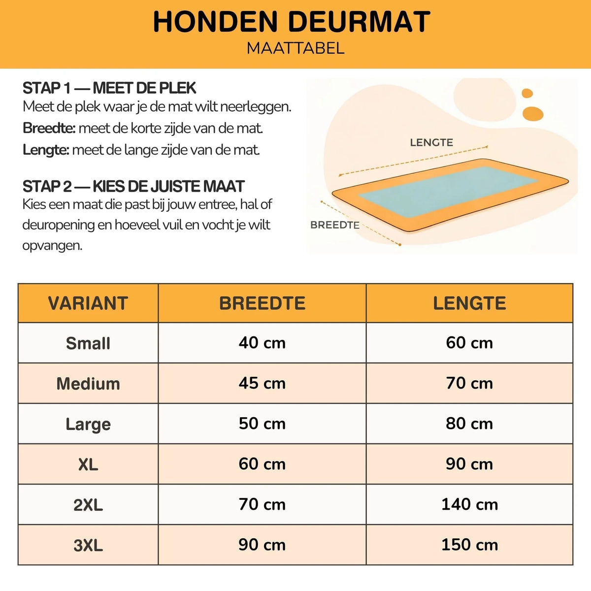 Dog Door Mat Absorbent Non-Slip Surface