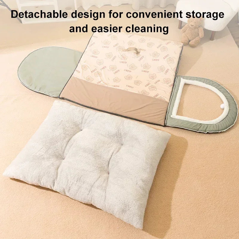 Dog House Cotton Insulated Machine Washable Detachable Cover