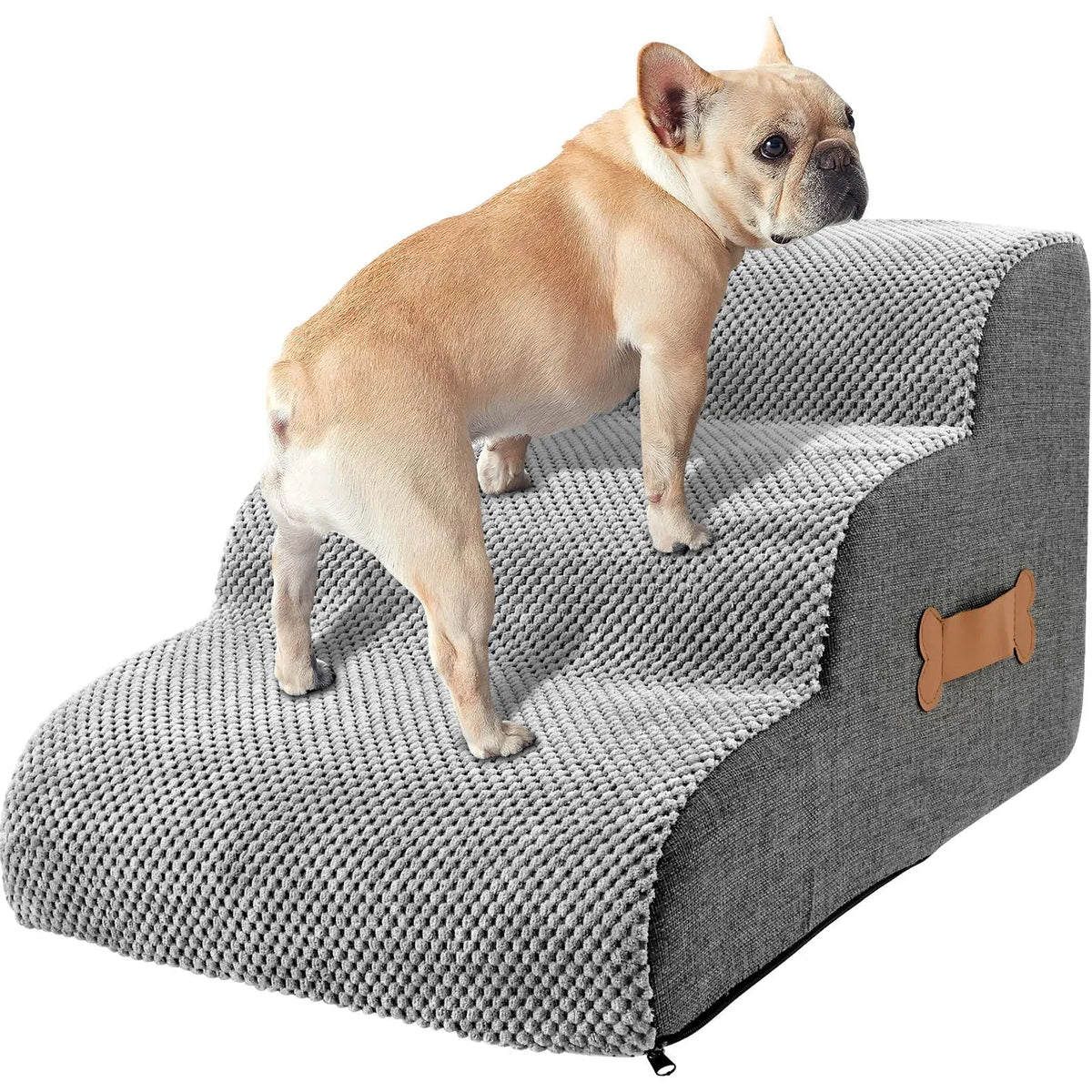 Dog Stairs Gentle Incline Removable Washable Cover