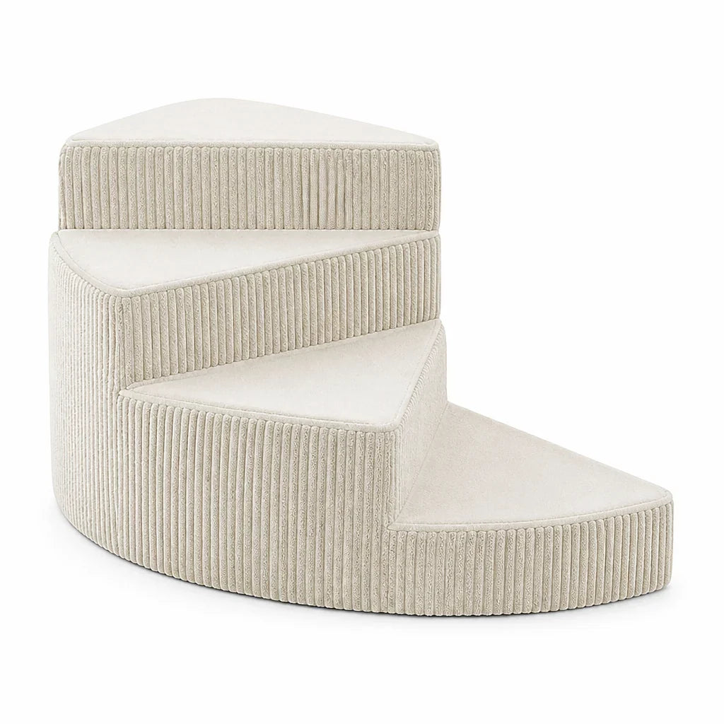 Dog Stairs Orthopedic Foam Non-Slip Corduroy Cover