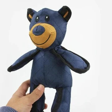 Dog Toy Bear-Shaped Chew-Resistant With Built-In Sound