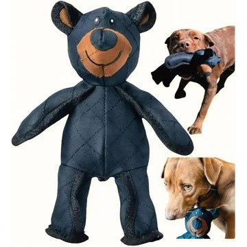 Dog Toy Bear-Shaped Chew-Resistant With Built-In Sound