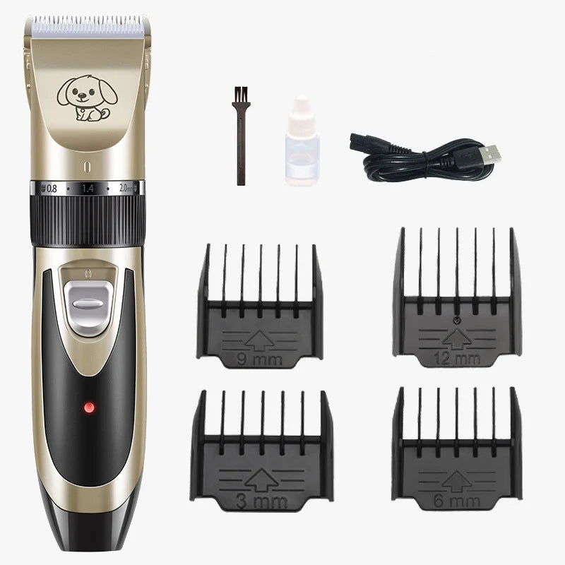 Dog Trimmer Cordless Quiet 90-Minute Runtime