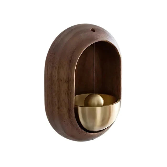 Door Chime Wooden Soft Tone Magnetic & Adhesive Mounting