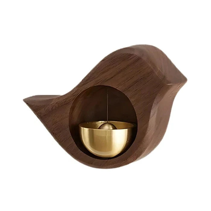 Door Chime Wooden Soft Tone Magnetic & Adhesive Mounting
