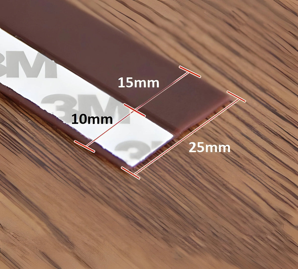 Door Draft Seal Strip Self-Adhesive Flexible 16.4 Ft