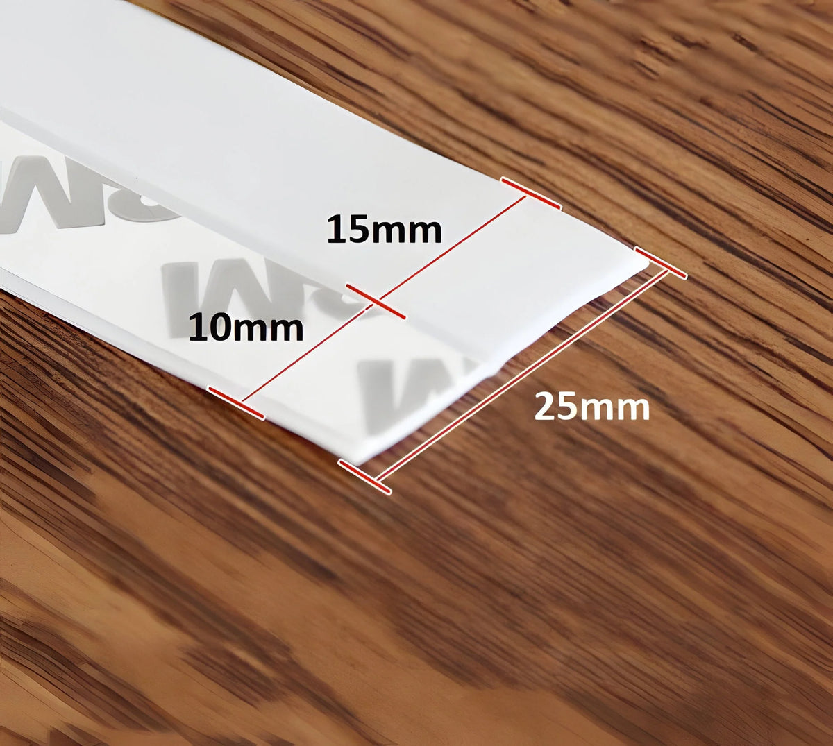 Door Draft Seal Strip Self-Adhesive Flexible 16.4 Ft