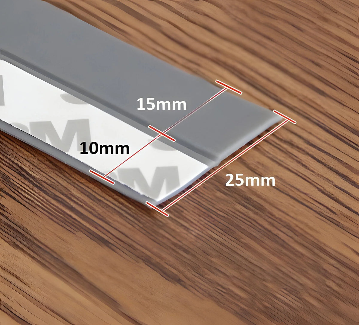 Door Draft Seal Strip Self-Adhesive Flexible 16.4 Ft
