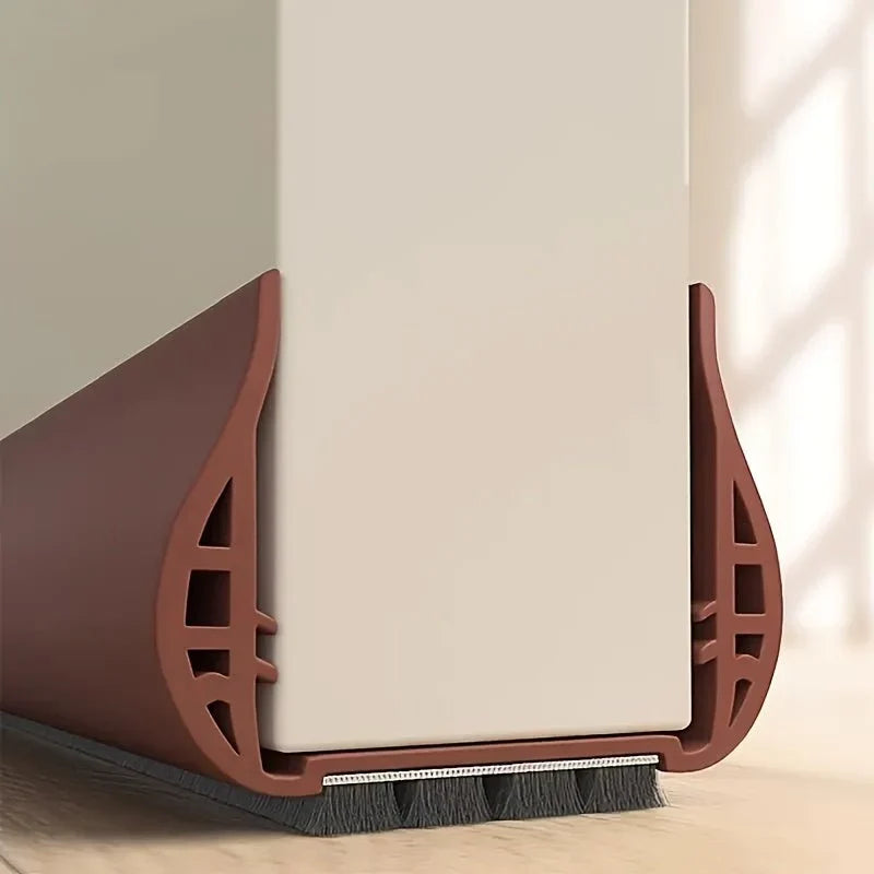 Door Draft Stopper Adjustable Insulating Foam Noise & Dust Barrier