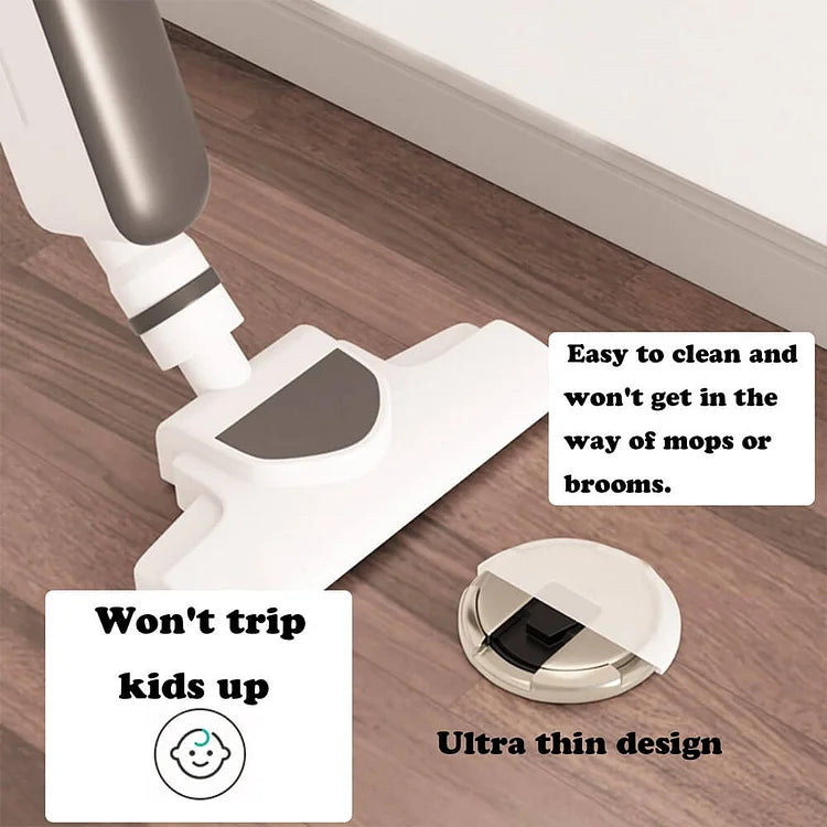 Door Stop Zinc Alloy Foot-Operated Press-Lock