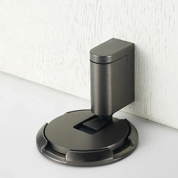 Door Stopper Adjustable Heavy-Door Hold Adhesive or Screw Mount