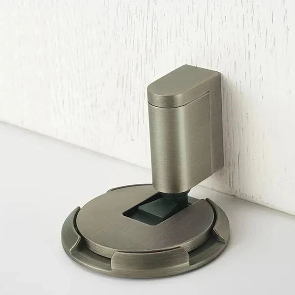 Door Stopper Adjustable Heavy-Door Hold Adhesive or Screw Mount