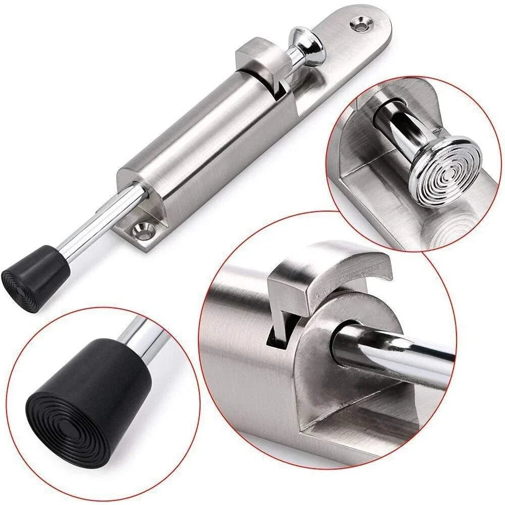 Door Stopper Adjustable Telescopic Heavy-Duty