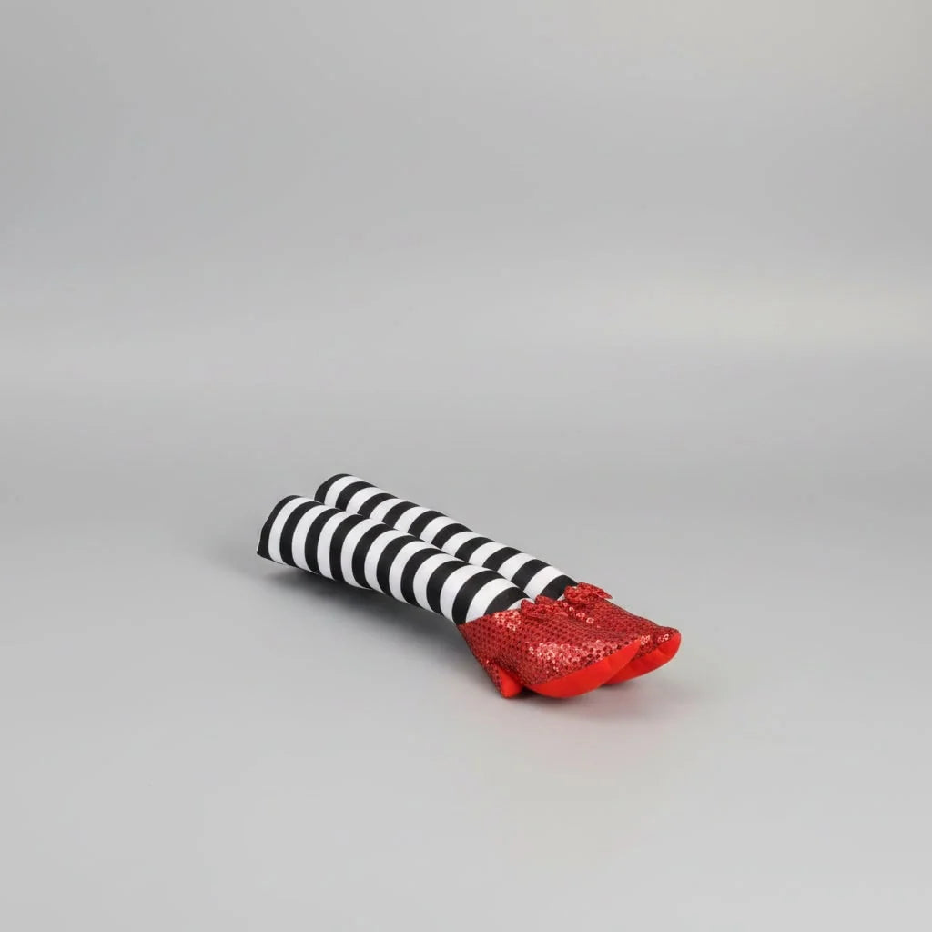 Door Stopper Plush Witch Legs Halloween Decoration