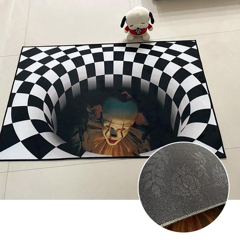 Doormat Halloween Optical Illusion Non-Slip Indoor Outdoor