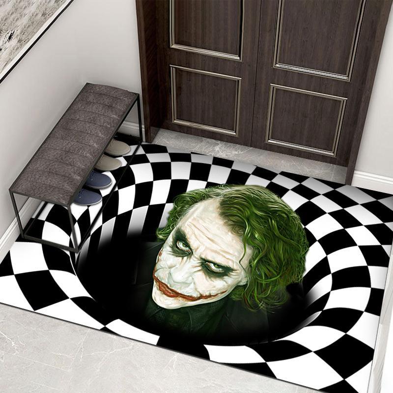 Doormat Halloween Optical Illusion Non-Slip Indoor Outdoor